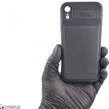 Guminis dėklas su papildoma kameros apsauga (Apple Iphone XR) Guminis dėklas su papildoma kameros apsauga (Apple Iphone XR)